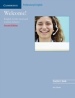 Welcome Teacher's Book : English for the Travel and Tourism Industry - Book