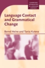 Language Contact and Grammatical Change - Book