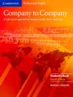 Company to Company Student's Book - Book