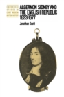 Algernon Sidney and the English Republic 1623-1677 - Book