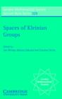 Spaces of Kleinian Groups - Book