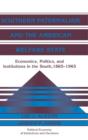 Southern Paternalism and the American Welfare State : Economics, Politics, and Institutions in the South, 1865-1965 - Book