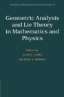 Geometric Analysis and Lie Theory in Mathematics and Physics - Book