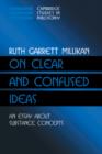 On Clear and Confused Ideas : An Essay about Substance Concepts - Book