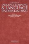Context in Language Learning and Language Understanding - Book