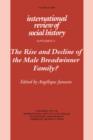 The Rise and Decline of the Male Breadwinner Family? : Studies in Gendered Patterns of Labour Division and Household Organisation - Book