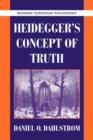 Heidegger's Concept of Truth - Book