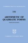 Arithmetic of Quadratic Forms - Book