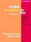 English Vocabulary in Use Elementary : Without answers edition - Book
