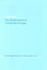The Governance of Corporate Groups - Book
