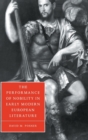 The Performance of Nobility in Early Modern European Literature - Book