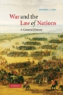 War and the Law of Nations : A General History - Book