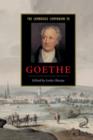 The Cambridge Companion to Goethe - Book