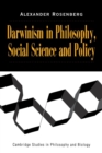 Darwinism in Philosophy, Social Science and Policy - Book