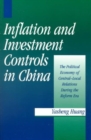 Inflation and Investment Controls in China : The Political Economy of Central-Local Relations during the Reform Era - Book
