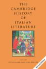 The Cambridge History of Italian Literature - Book