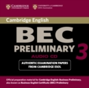Cambridge BEC Preliminary 3 Audio CD - Book