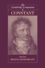The Cambridge Companion to Constant - Book