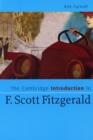 The Cambridge Introduction to F. Scott Fitzgerald - Book