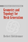 Geometry and Topology for Mesh Generation - Book