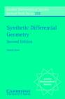 Synthetic Differential Geometry - Book