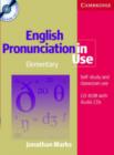 English Pronunciation in Use Elementary Book with Answers, 5 Audio CDs and CD-ROM - Book