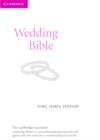 KJV Wedding Bible, Ruby Text Edition, White Imitation Leather, KJ222:T - Book