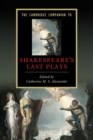 The Cambridge Companion to Shakespeare's Last Plays - Book