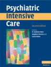 Psychiatric Intensive Care - Book