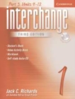 Interchange Level 1 Part 3 Student's Book with Self Study Audio CD - Book