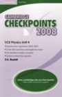 Cambridge Checkpoints VCE Physics Unit 4 2008 - Book