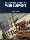 Designing Effective Web Surveys - Book