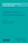 Algebraic Theory of Differential Equations - Book