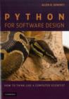 Python for Software Design : How to Think Like a Computer Scientist - Book