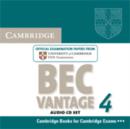Cambridge BEC 4 Vantage Audio CDs (2) : Examination Papers from University of Cambridge ESOL Examinations - Book