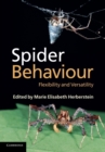 Spider Behaviour : Flexibility and Versatility - Book