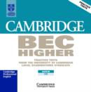 Cambridge BEC Higher Audio CD : Practice Tests from the University of Cambridge Local Examinations Syndicate - Book
