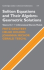 Soliton Equations and Their Algebro-Geometric Solutions: Volume 2, (1+1)-Dimensional Discrete Models - Book