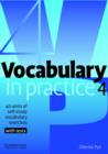 Vocabulary in Practice 4 - Book