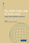 The WTO Case Law of 2006-7 - Book