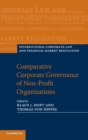 Comparative Corporate Governance of Non-Profit Organizations - Book