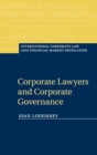 Corporate Lawyers and Corporate Governance - Book