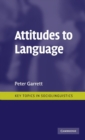 Attitudes to Language - Book