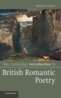 The Cambridge Introduction to British Romantic Poetry - Book