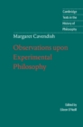 Margaret Cavendish: Observations upon Experimental Philosophy - Book