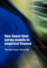 Non-Linear Time Series Models in Empirical Finance - Book