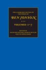 The Cambridge Edition of the Works of Ben Jonson 7 Volume Set - Book