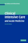 Clinical Intensive Care and Acute Medicine - Book