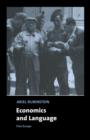 Economics and Language : Five Essays - Book