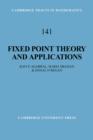 Fixed Point Theory and Applications - Book